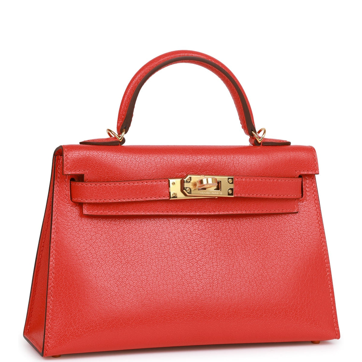 Hermès Kelly 20 Capucine Chevre Gold Hardware