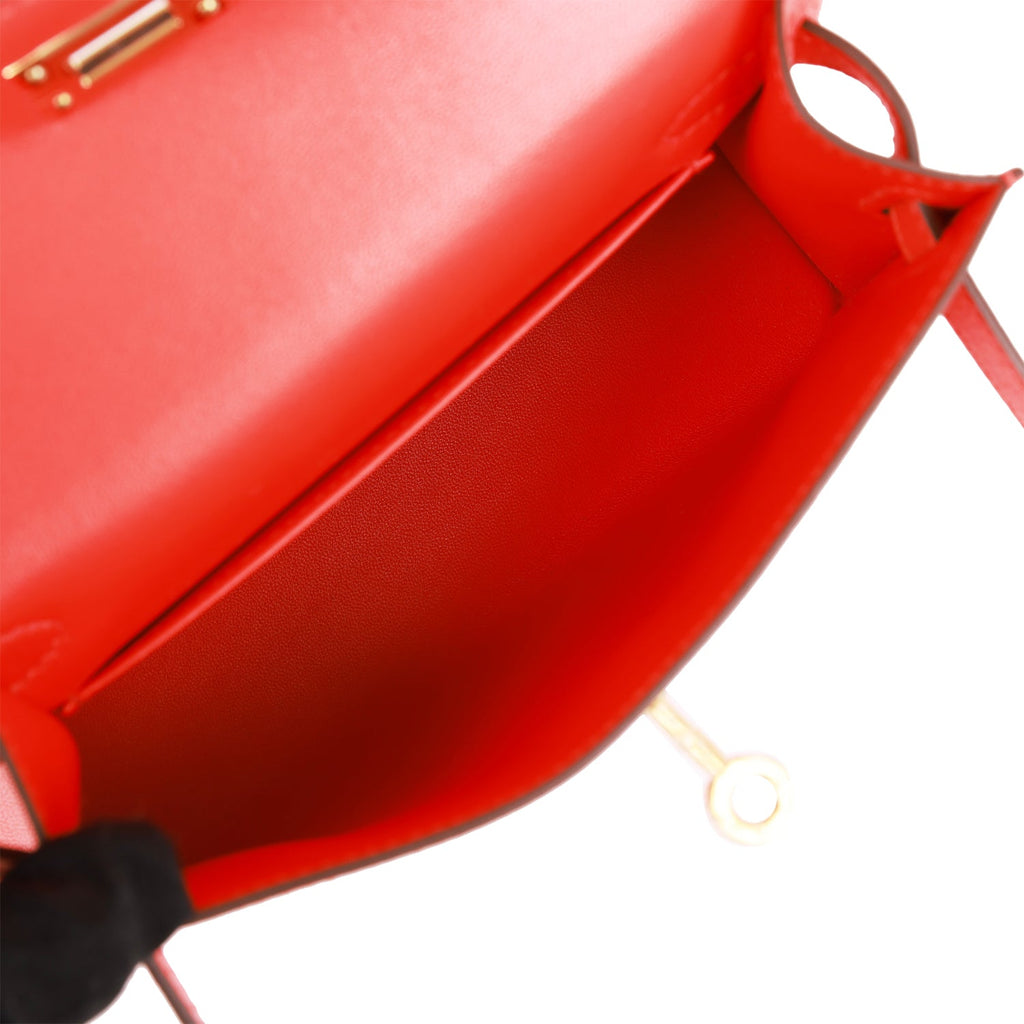 Hermès Kelly 20 Capucine Chevre Gold Hardware