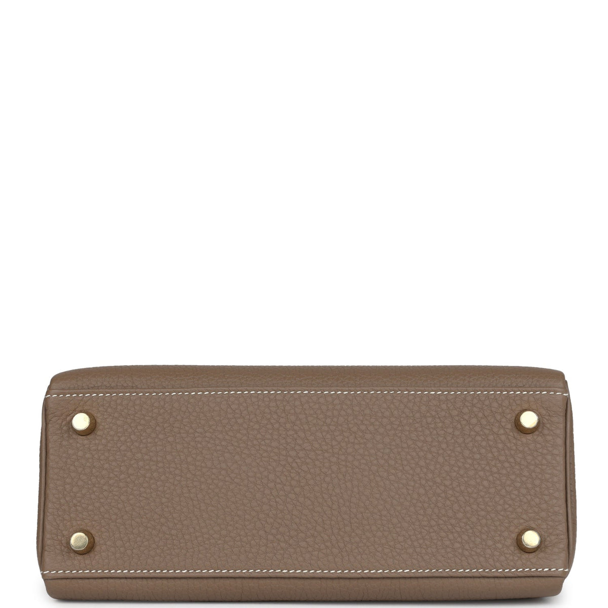 Hermès Kelly Retourne 25 Etoupe Togo Gold Hardware