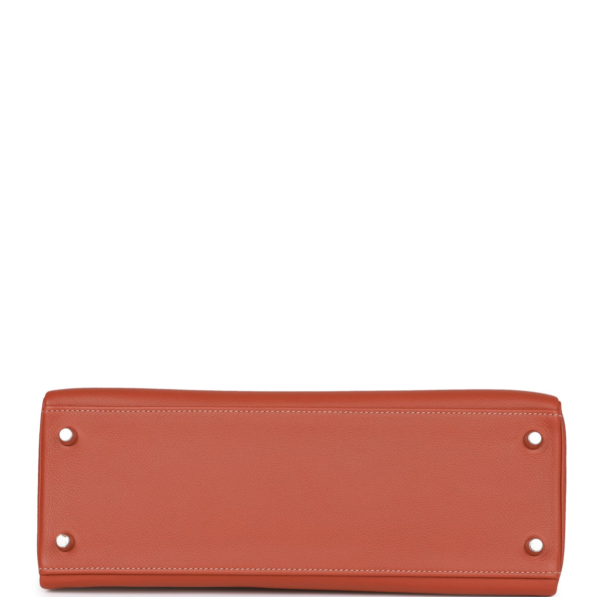 Hermès Kelly Retourne 32 Blush Verso Evercolor Palladium Hardware
