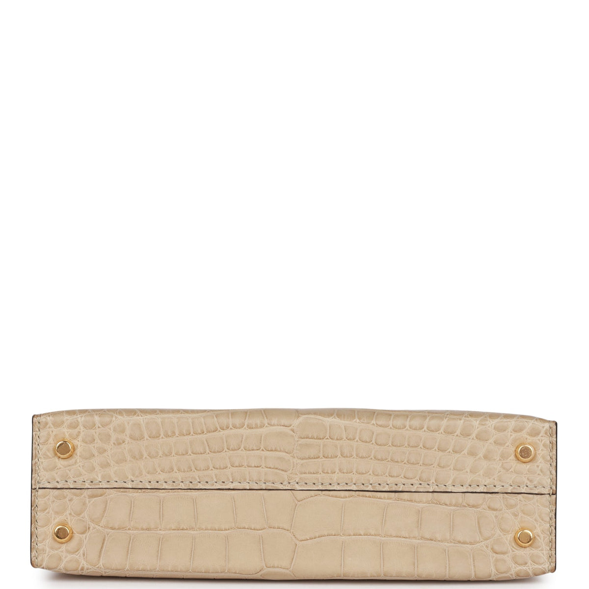 Hermès Kelly 20 Trench Matte Faux Leather Gold Hardware