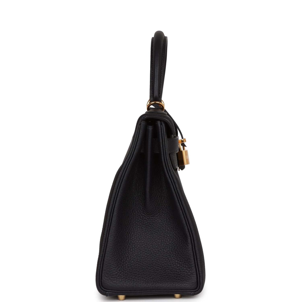 Hermès Kelly Retourne 28 Caban Togo Gold Hardware