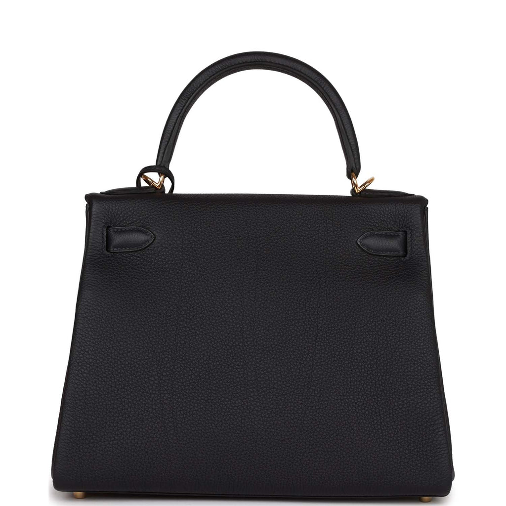 Hermès Kelly Retourne 28 Caban Togo Gold Hardware