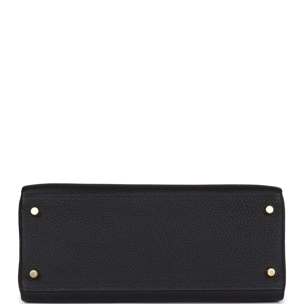 Hermès Kelly Retourne 28 Caban Togo Gold Hardware