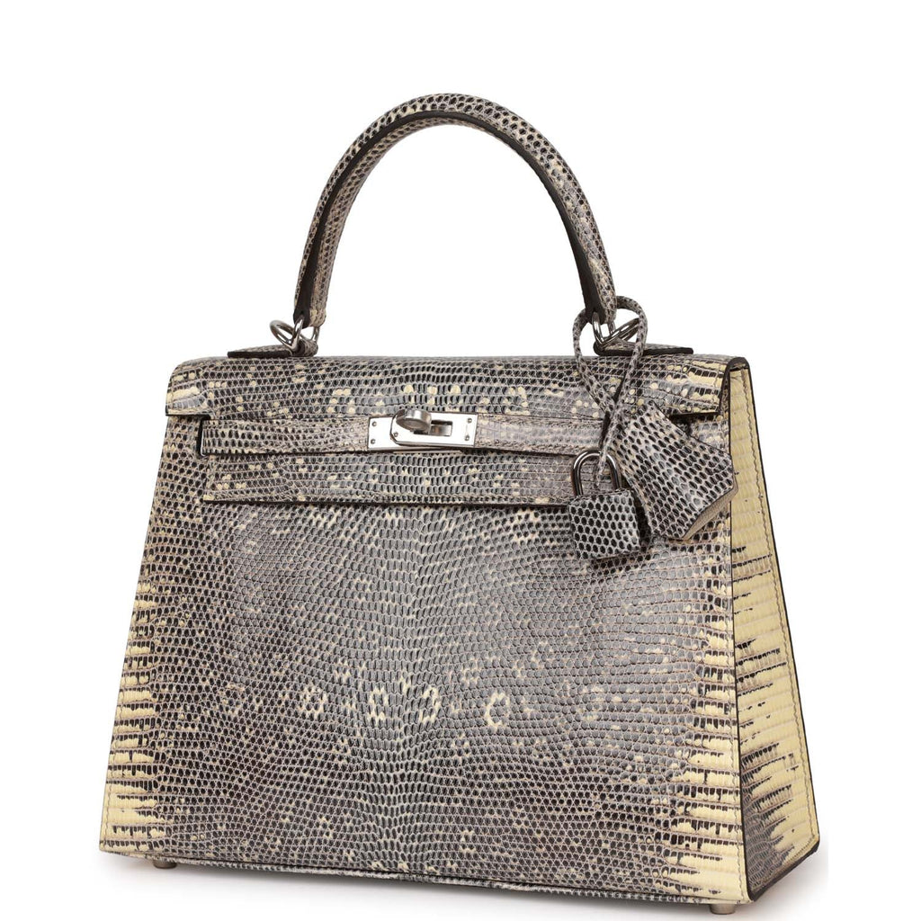 Hermès Kelly Sellier 25 Ombre Faux Leather Palladium Hardware