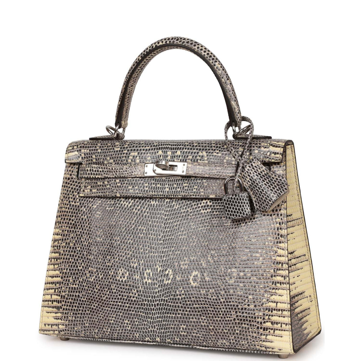 Hermès Kelly Sellier 25 Ombre Faux Leather Palladium Hardware