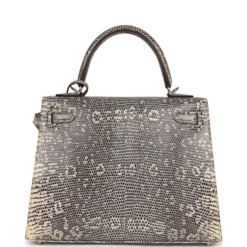 Hermès Kelly Sellier 25 Ombre Faux Leather Palladium Hardware