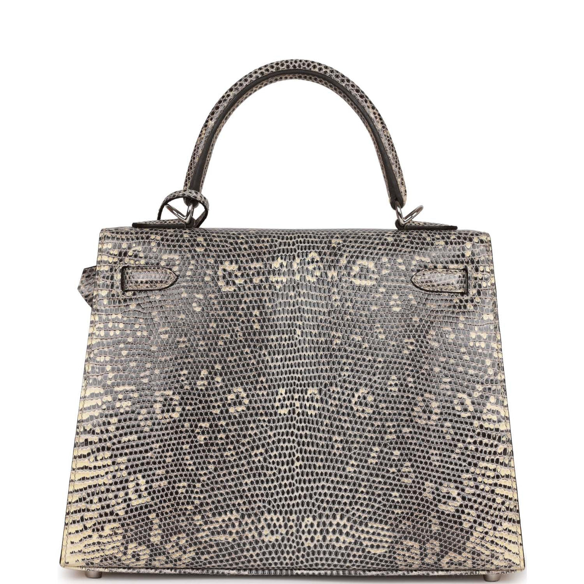 Hermès Kelly Sellier 25 Ombre Faux Leather Palladium Hardware