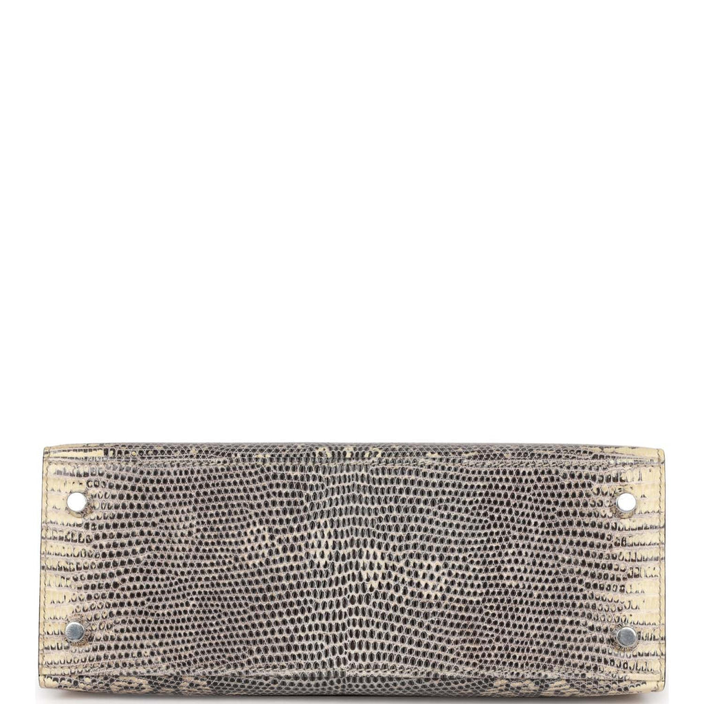 Hermès Kelly Sellier 25 Ombre Faux Leather Palladium Hardware