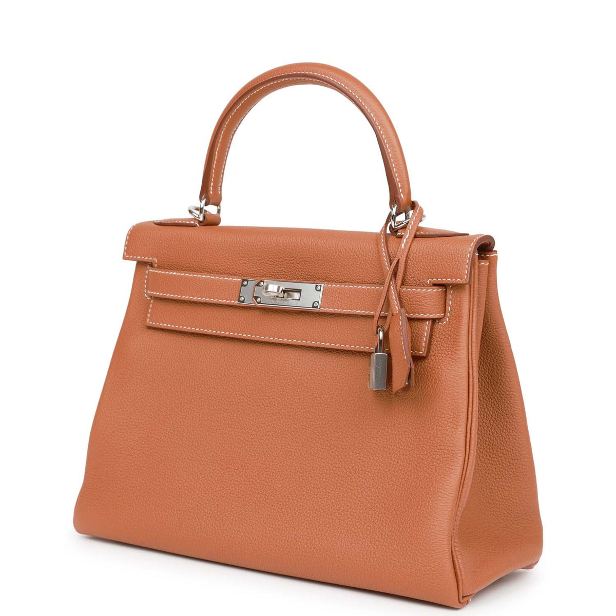 Hermès Kelly Retourne 28 Gold Togo Palladium Hardware