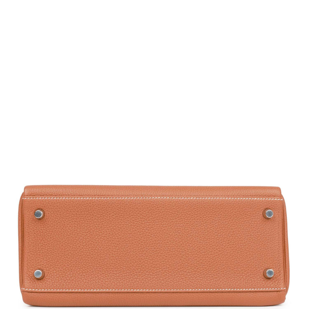 Hermès Kelly Retourne 28 Gold Togo Palladium Hardware