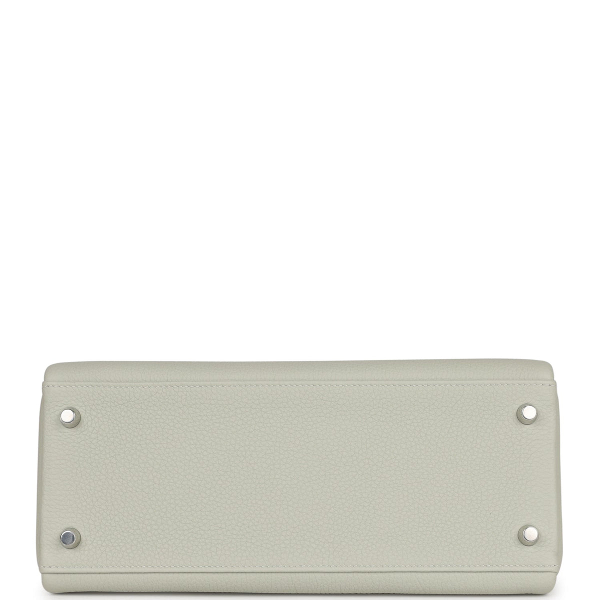 Hermès Kelly Retourne 28 Gris Neve Togo Palladium Hardware