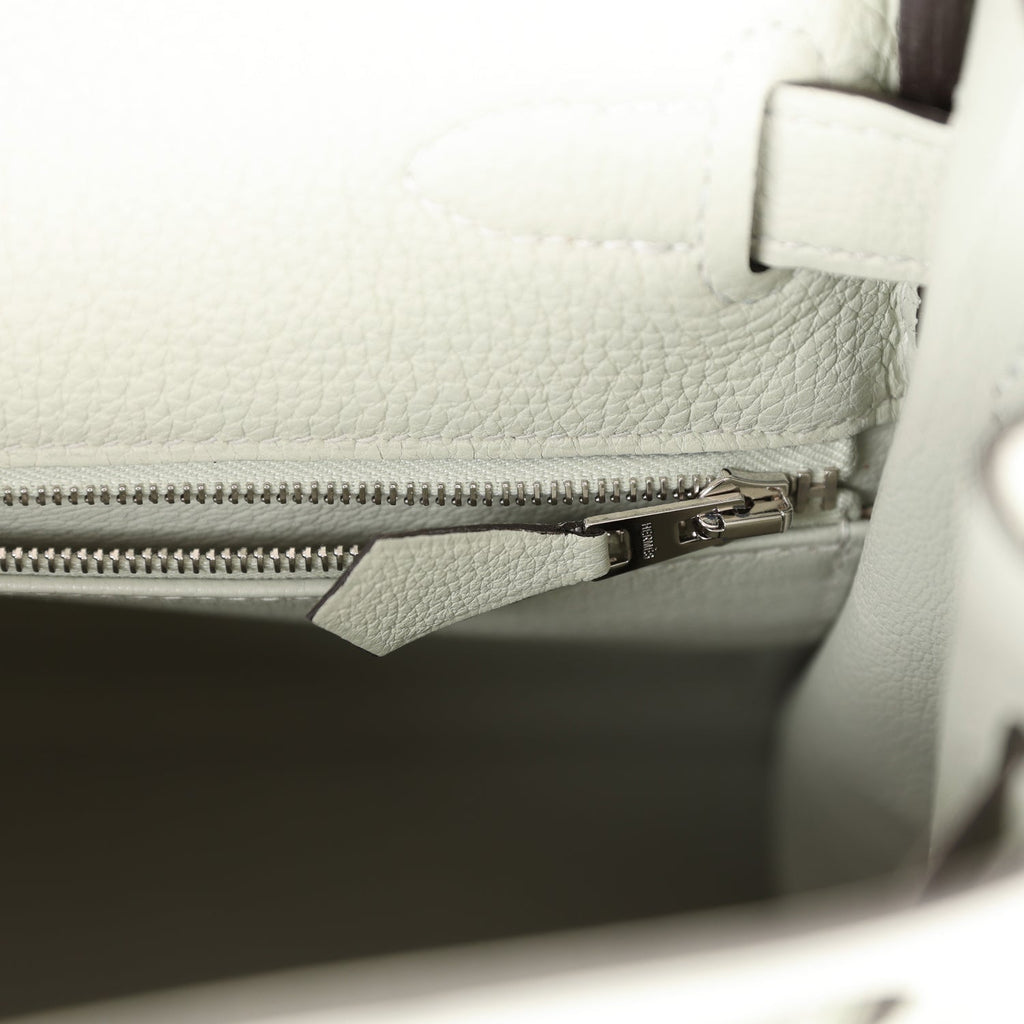 Hermès Kelly Retourne 28 Gris Neve Togo Palladium Hardware