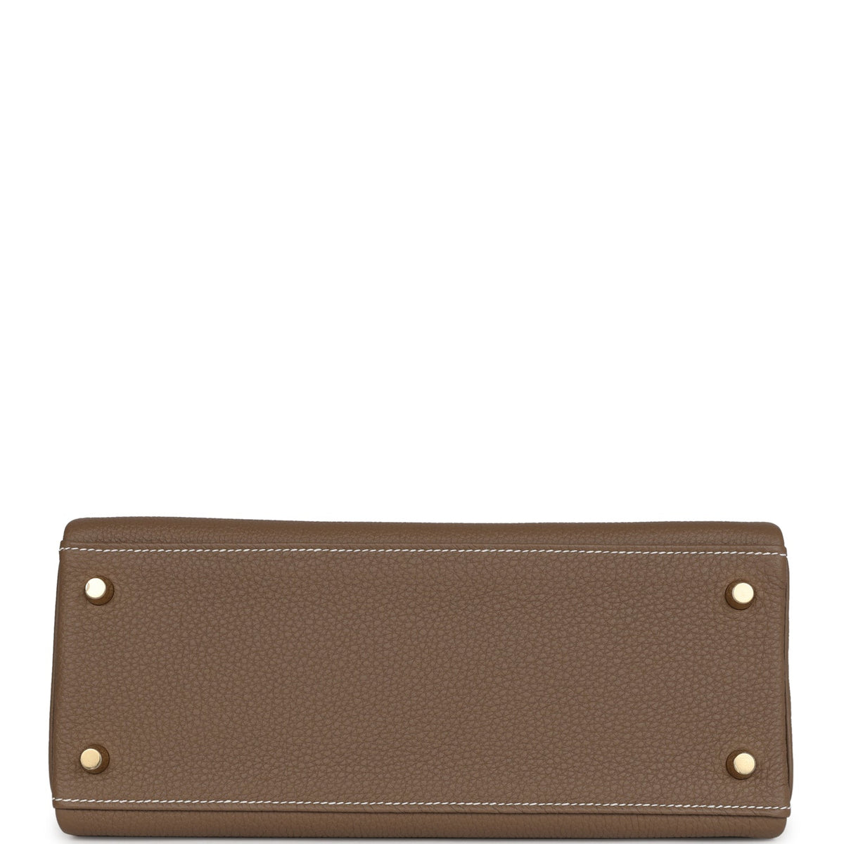 Hermès Kelly Retourne 28 Etoupe Togo Gold Hardware