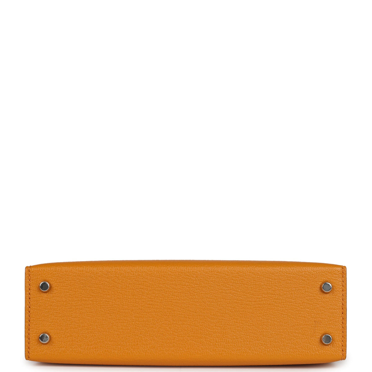 Hermès Kelly Sellier 20 Moutarde Chevre Palladium Hardware