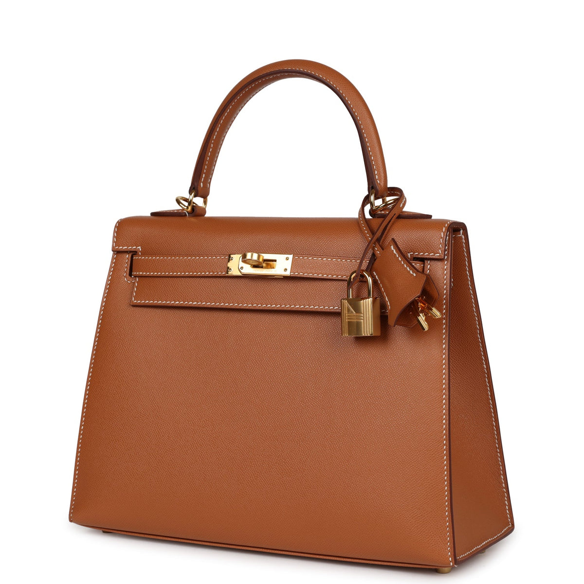 Hermès Kelly Sellier 25 Gold Madame Gold Hardware