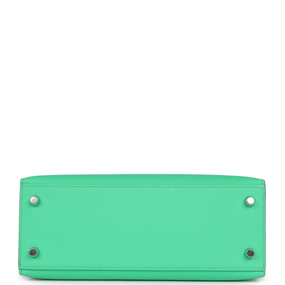 Hermès Kelly Sellier 25 Vert Comics Epsom Palladium Hardware