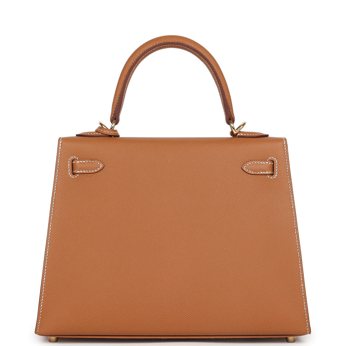Hermès Kelly Sellier 25 Gold Epsom Gold Hardware