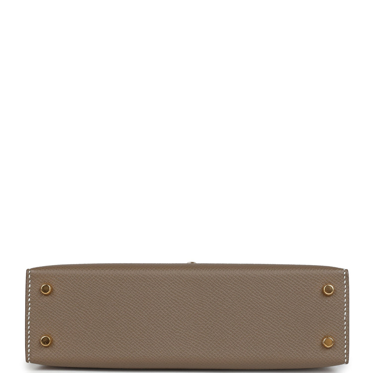 Hermès Kelly Sellier 20 Etoupe Epsom Gold Hardware