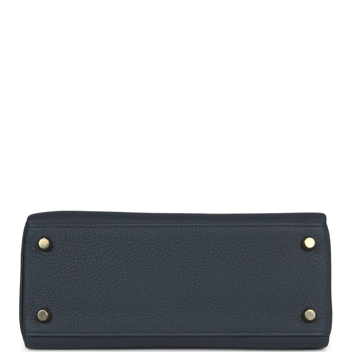 Hermès Kelly Retourne 25 Gris Misty Togo Permabrass Hardware