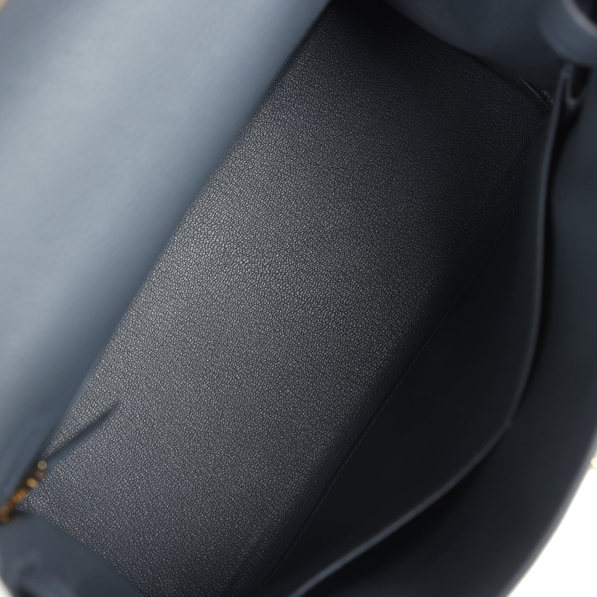 Hermès Kelly Retourne 28 Gris Misty Togo Permabrass Hardware