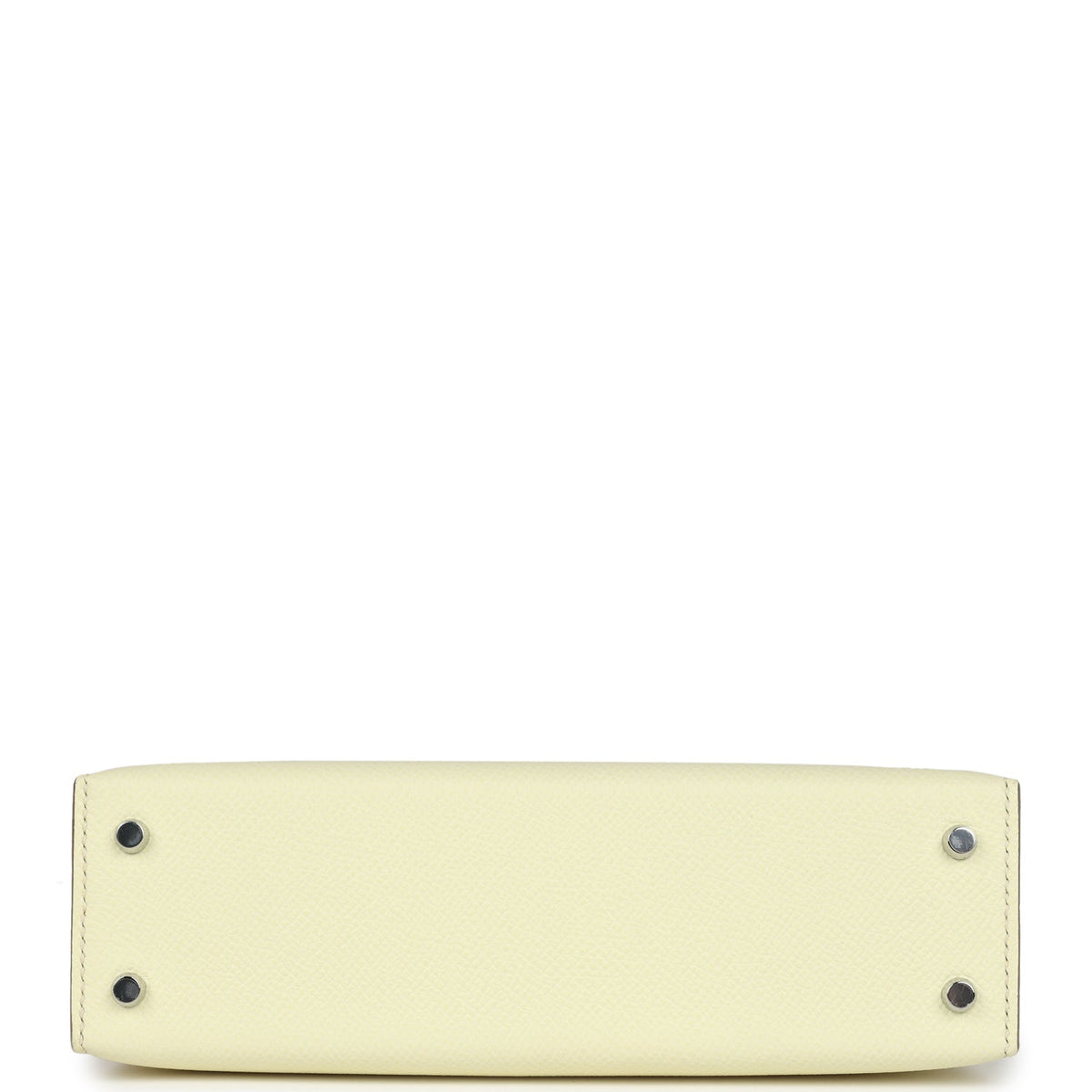 Hermès Kelly Sellier 20 Jaune Milton Epsom Palladium Hardware