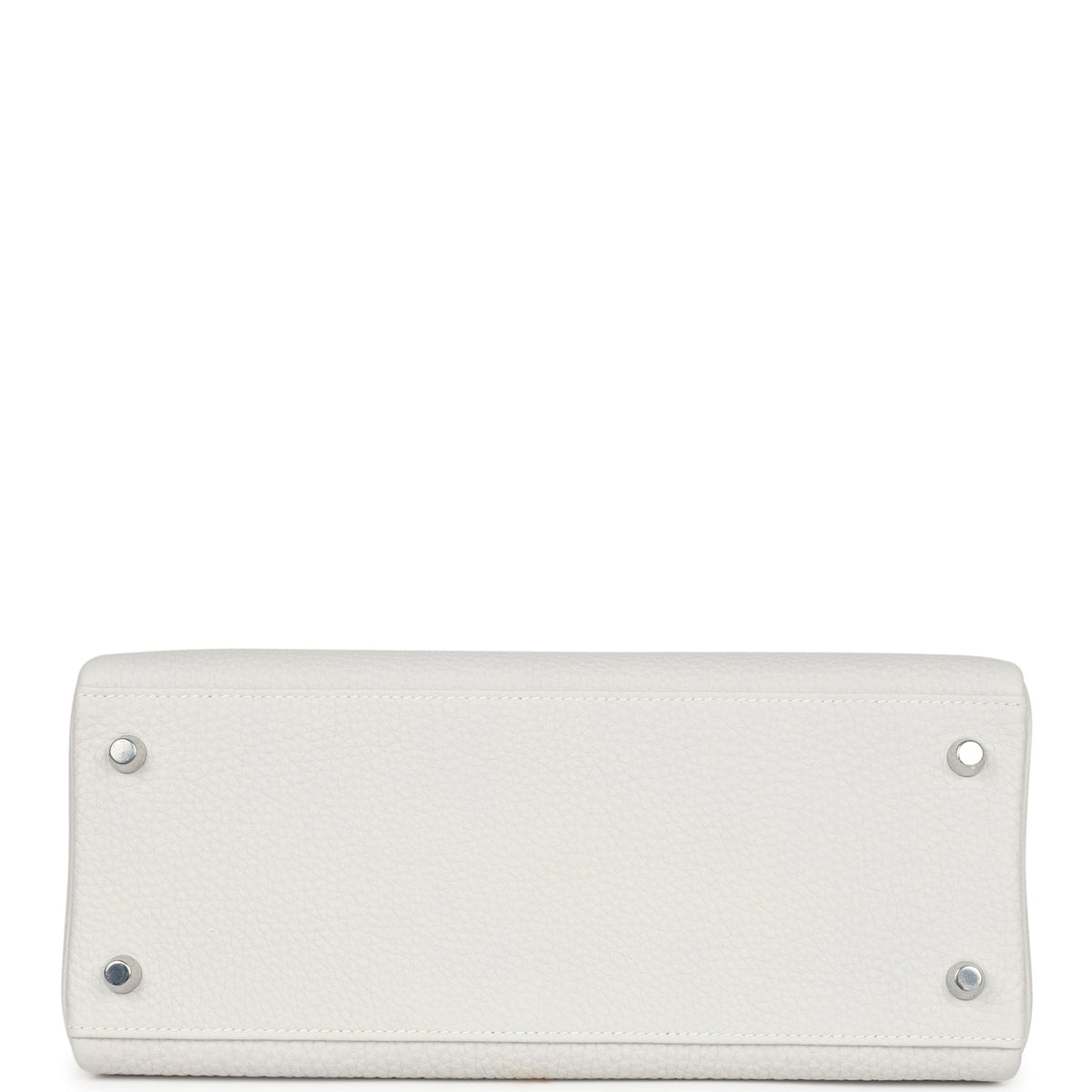 Hermès Kelly Retourne 28 Gris Pale Togo Palladium Hardware