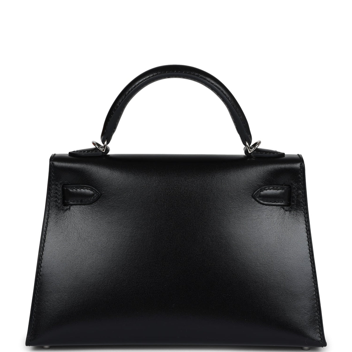 Hermès Kelly Sellier 20 Clouté Black Box Palladium Hardware