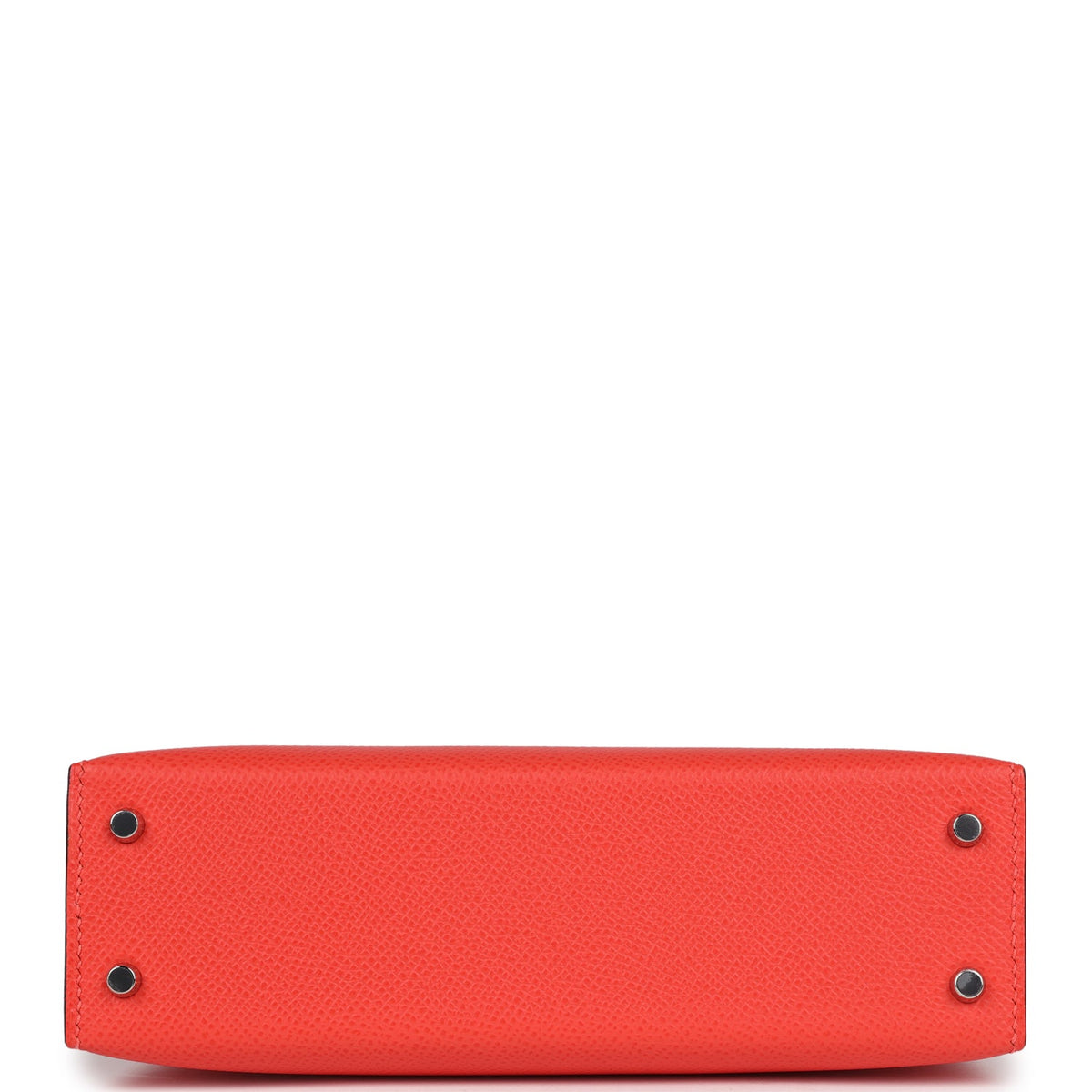 Hermès Kelly Sellier 20 Orange Field Epsom Palladium Hardware