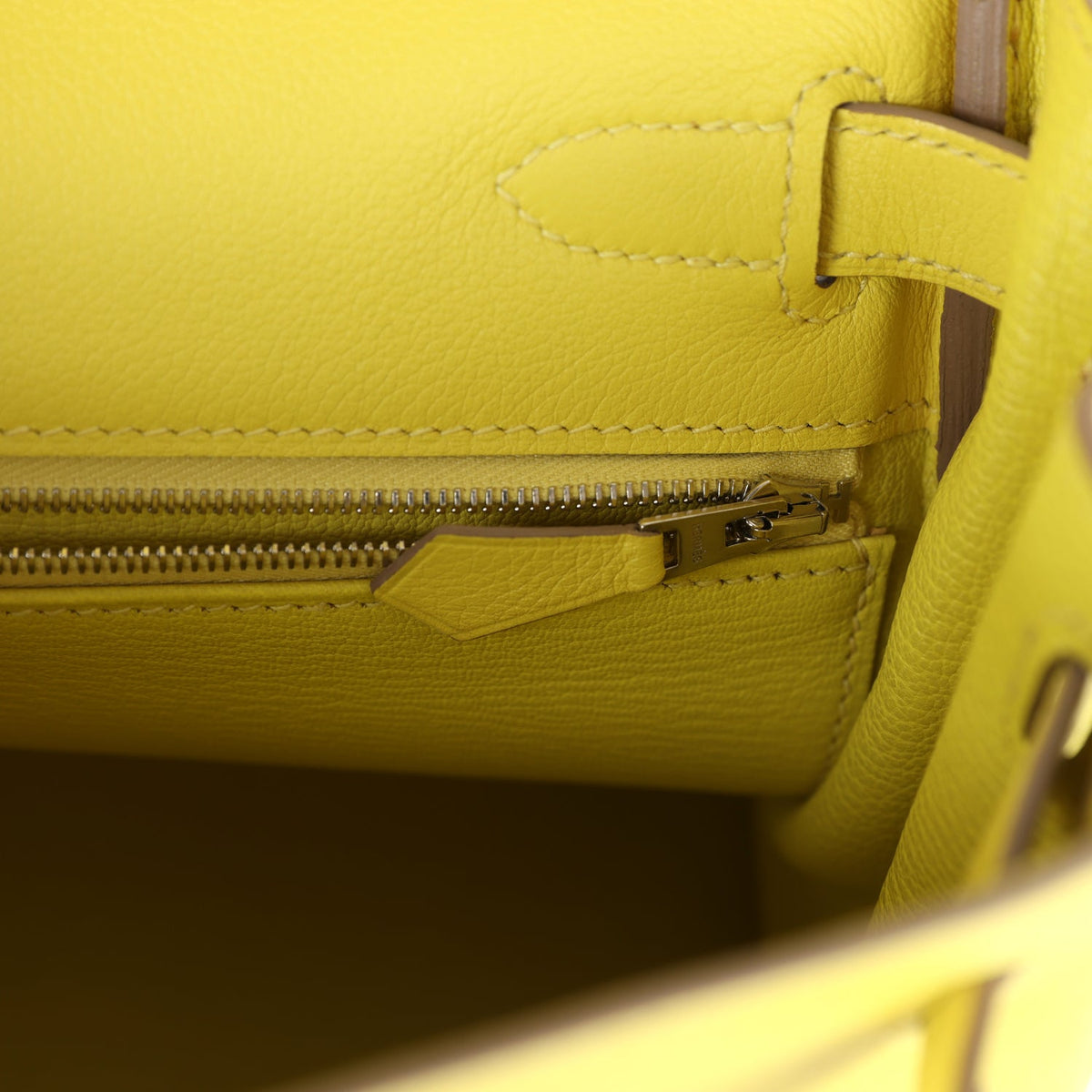 Hermès Kelly Retourne 28 Lime Evercolor Palladium Hardware