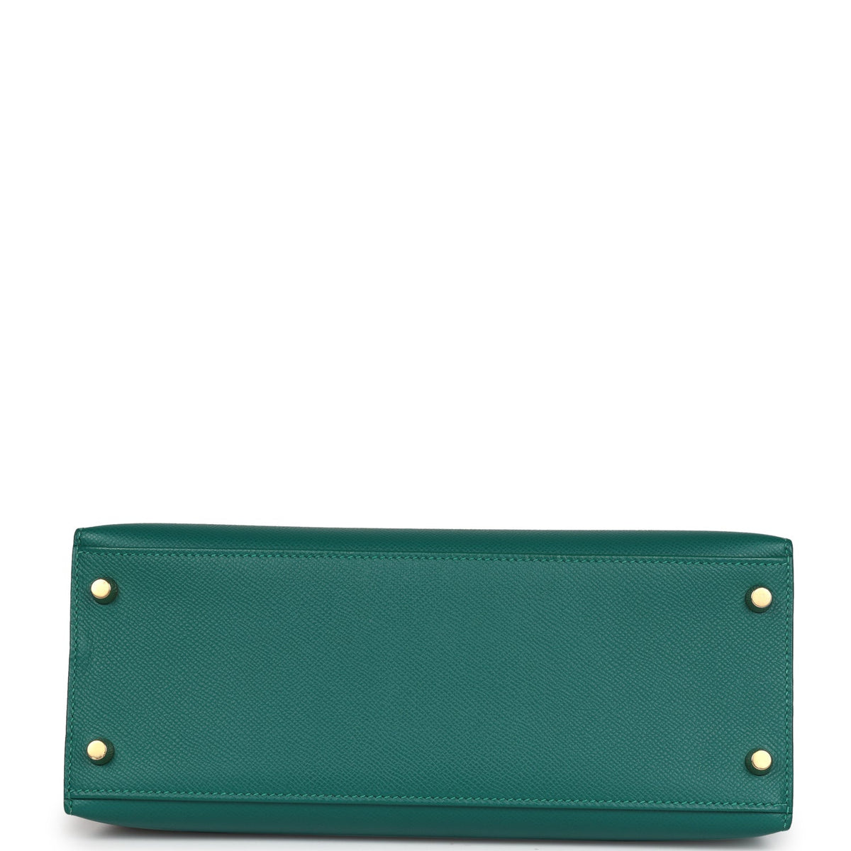 Hermès Kelly Sellier 28 Malachite Epsom Gold Hardware