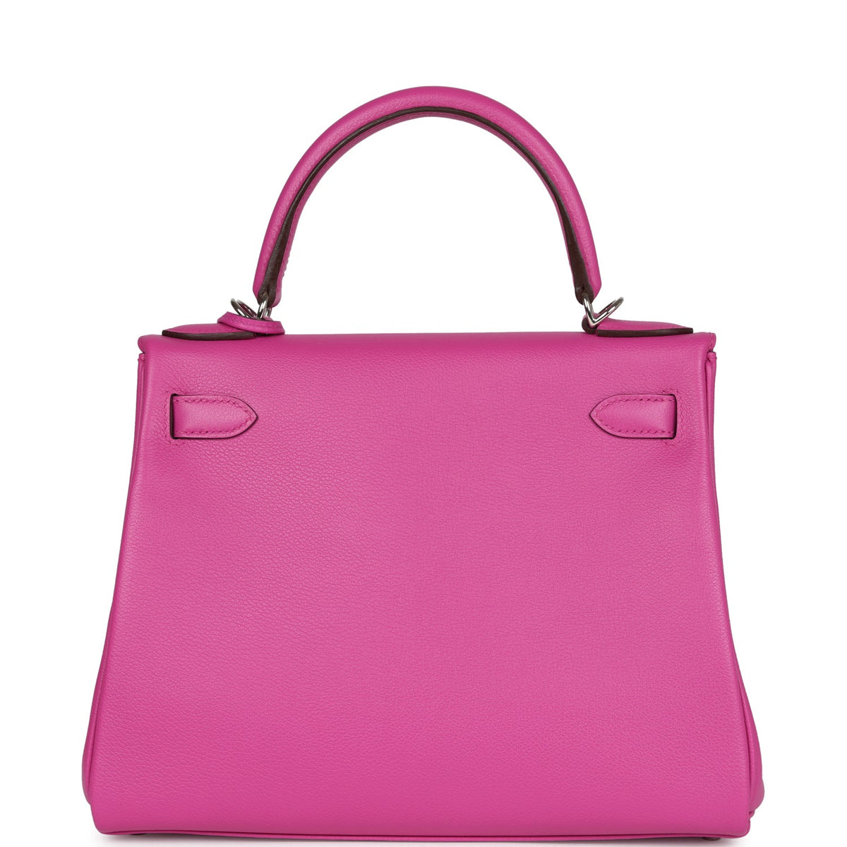 Hermès Kelly Retourne 28 Magnolia Evercolor Palladium Hardware