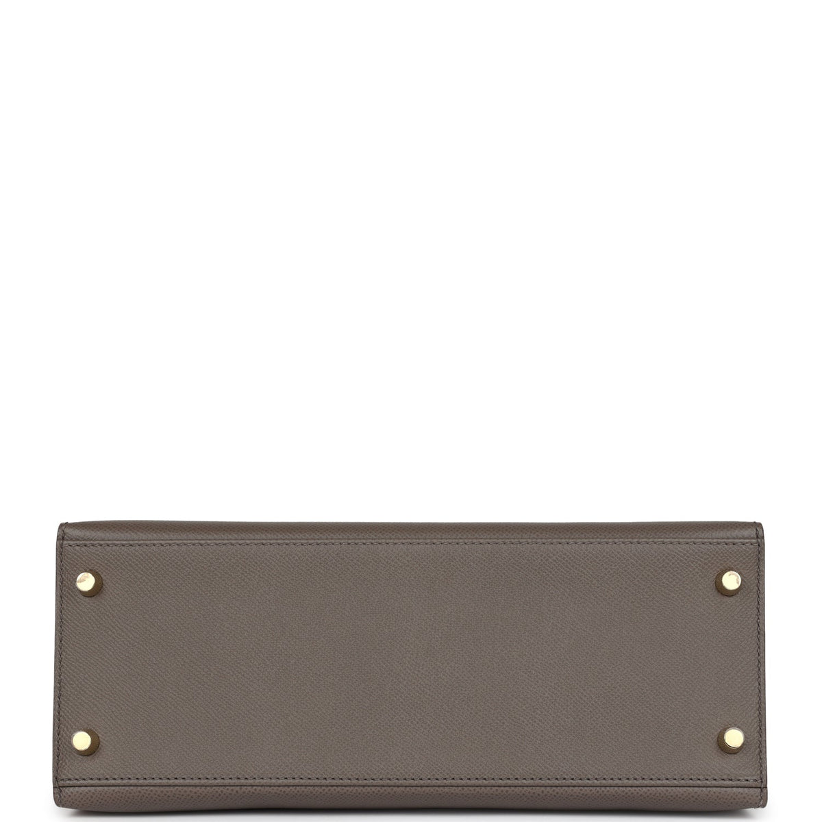 Hermès Kelly Sellier 28 Etain Epsom Gold Hardware