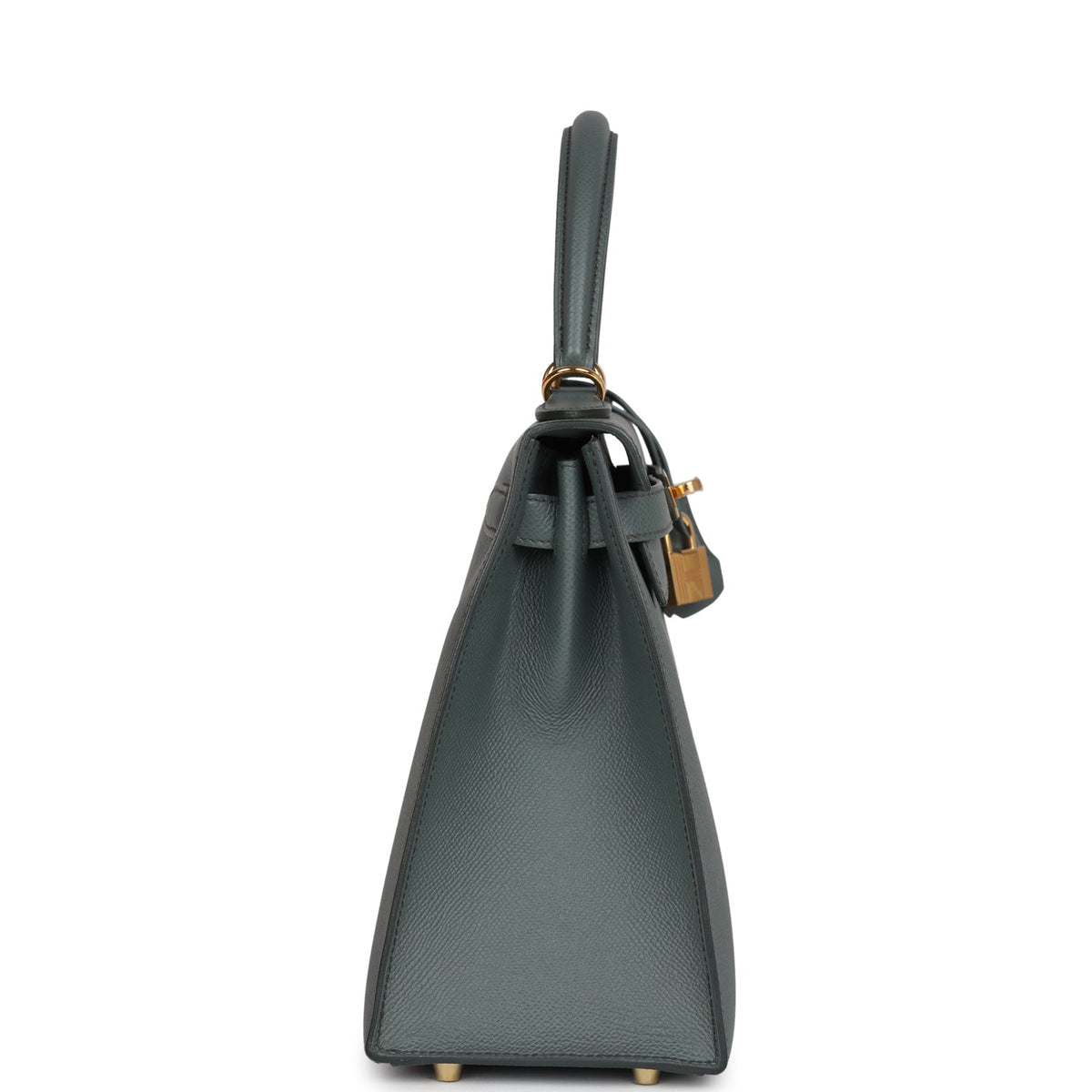 Hermès Kelly Sellier 28 Vert Amande Epsom Gold Hardware