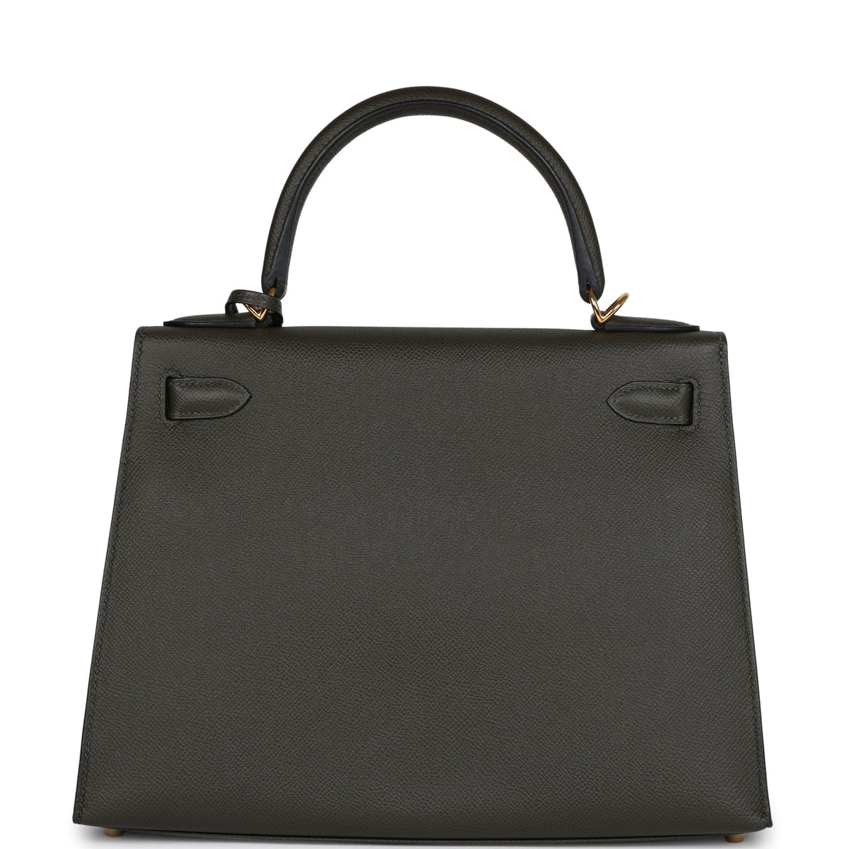 Hermès Kelly Sellier 28 Vert De Gris Epsom Gold Hardware