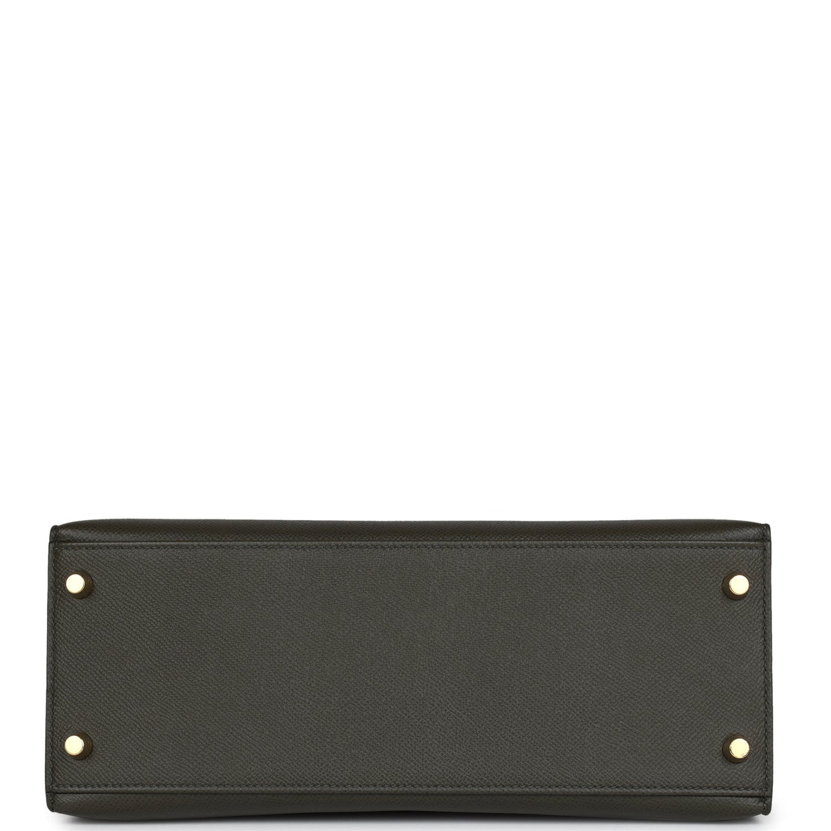 Hermès Kelly Sellier 28 Vert De Gris Epsom Gold Hardware