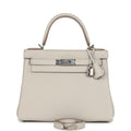 Hermès Kelly Retourne 28 Beton Togo Palladium Hardware