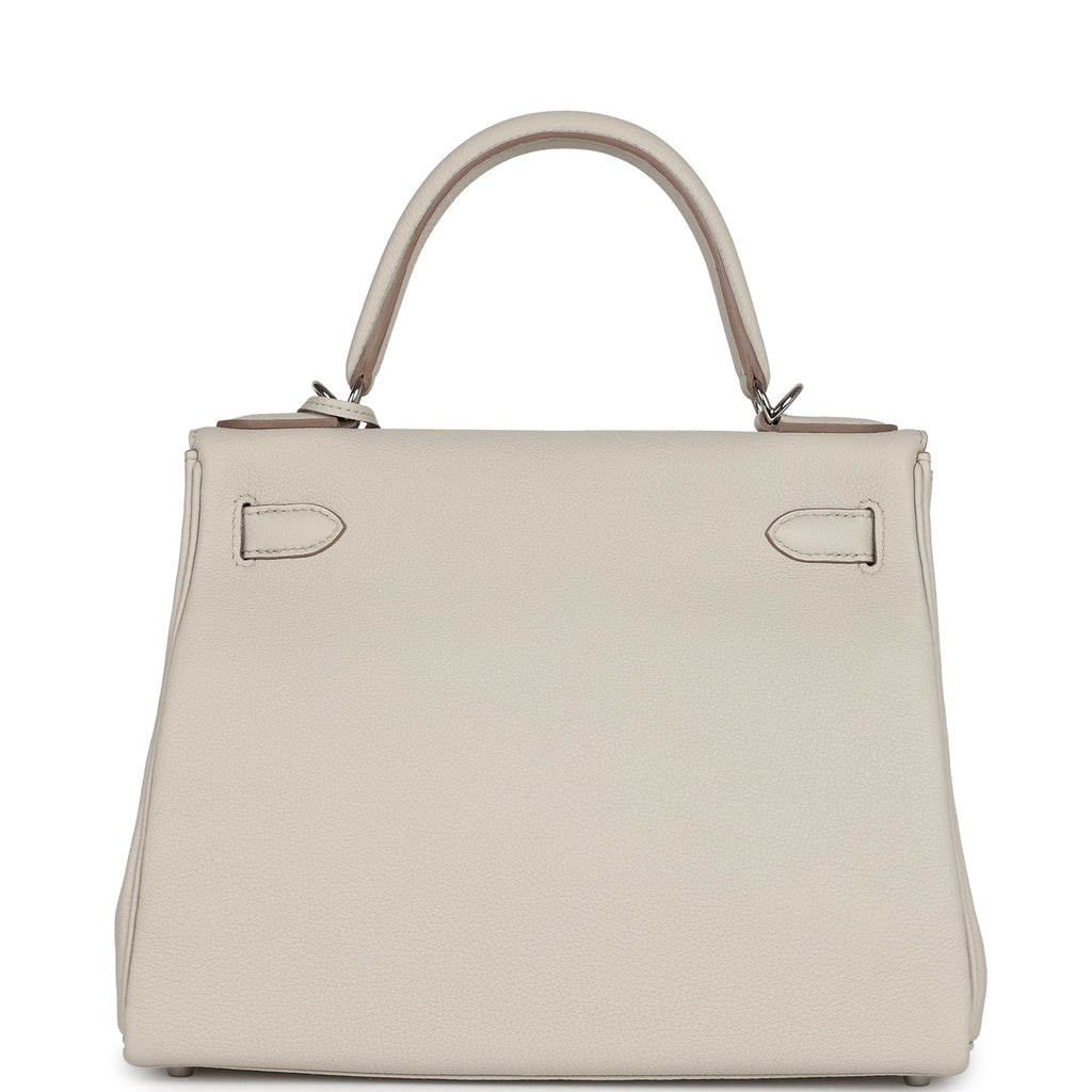 Hermès Kelly Retourne 28 Beton Togo Palladium Hardware