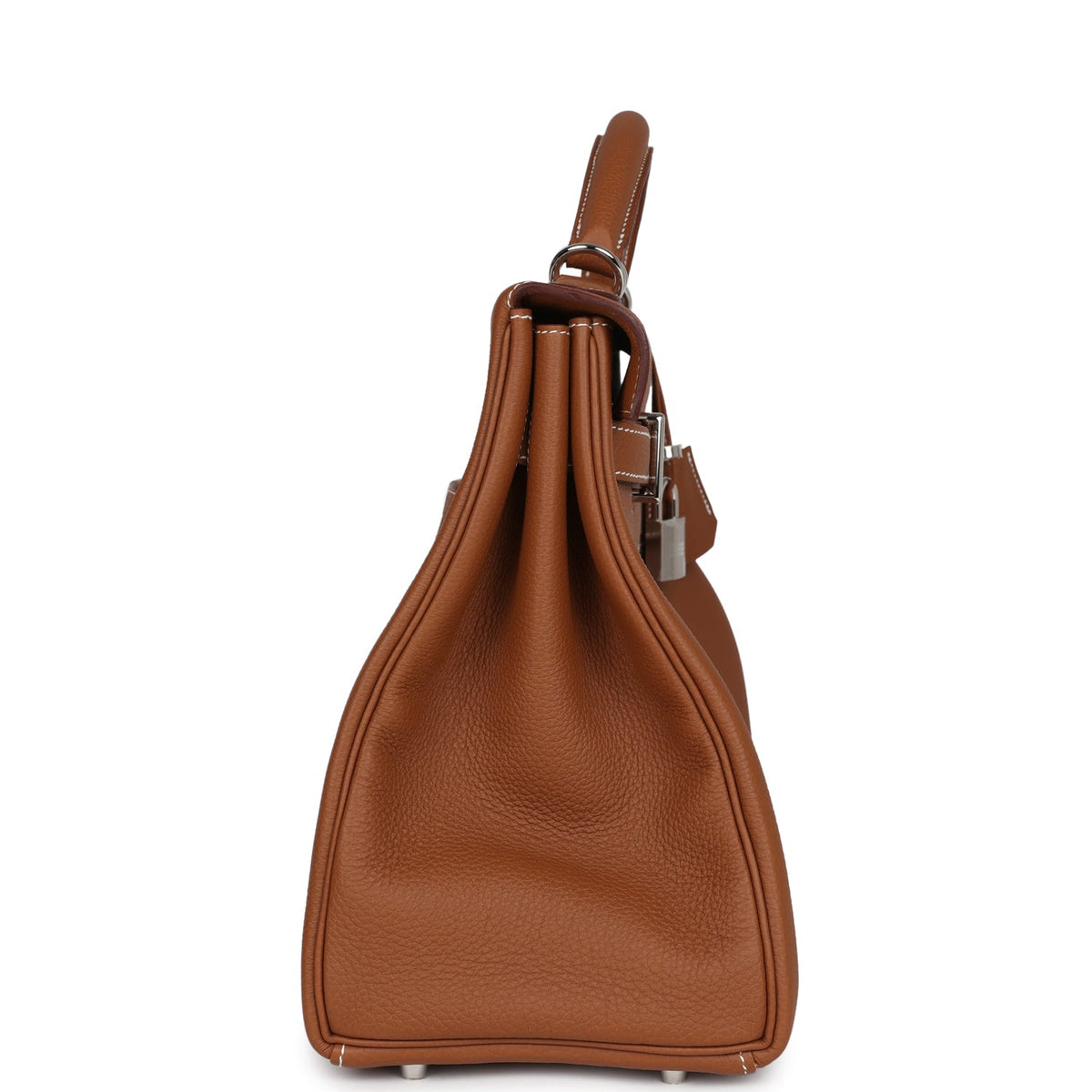 Hermès Kelly 42 Maxi Gold Togo Palladium Hardware