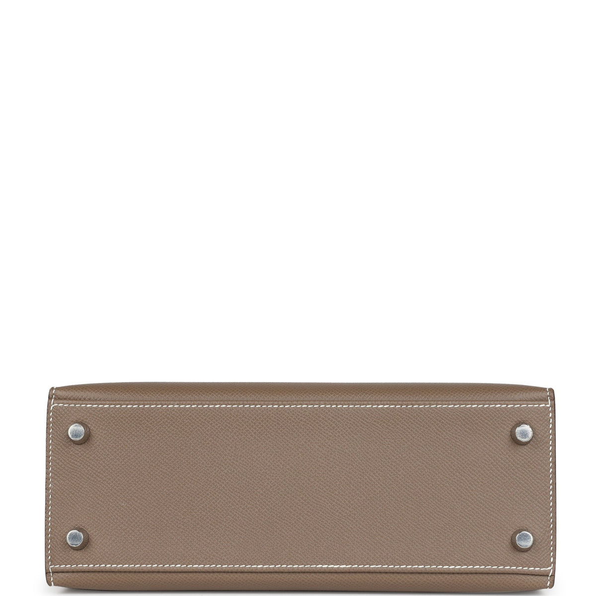 Hermès Kelly Sellier 25 Etoupe Epsom Palladium Hardware