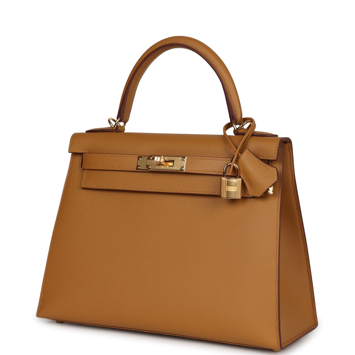 Hermès Kelly Sellier 28 Sesame Epsom Gold Hardware