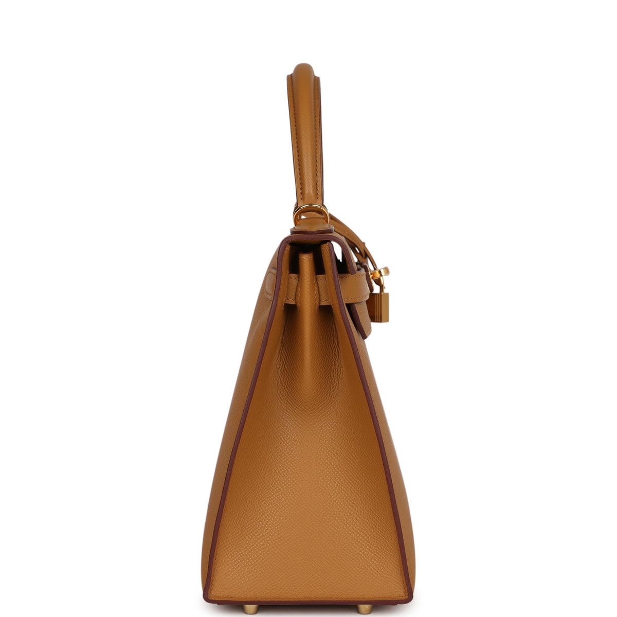 Hermès Kelly Sellier 28 Sesame Epsom Gold Hardware
