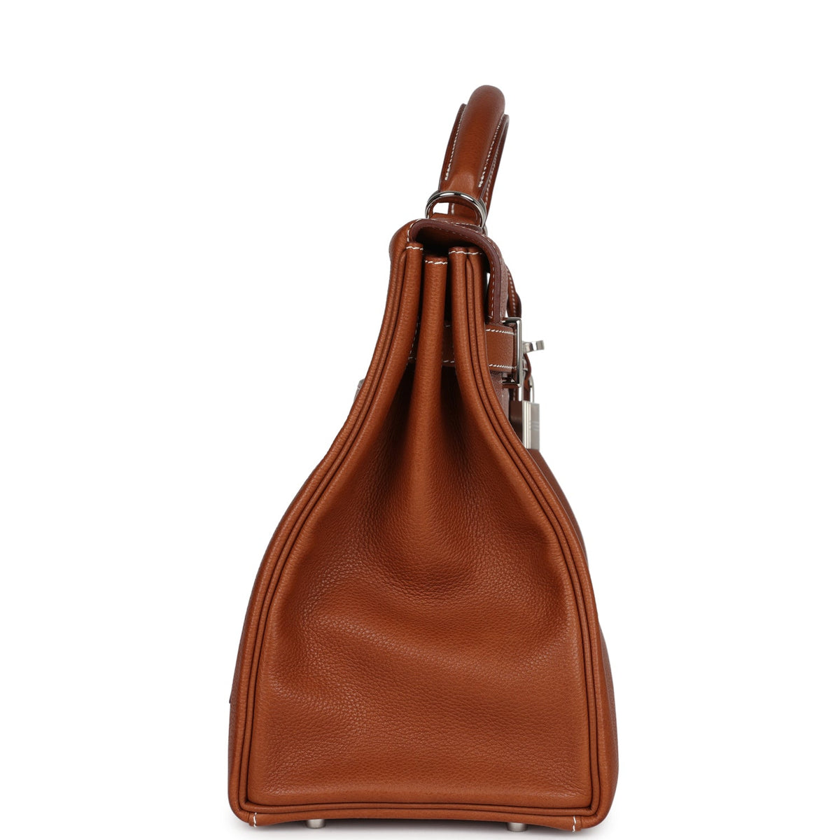 Hermès Kelly 42 Maxi Fauve Barenia Faubourg Palladium Hardware