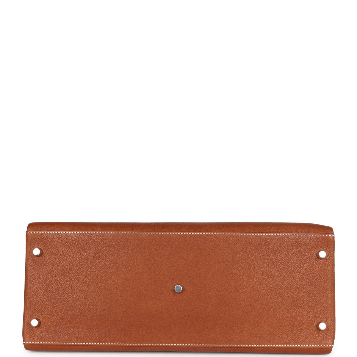 Hermès Kelly 42 Maxi Fauve Barenia Faubourg Palladium Hardware