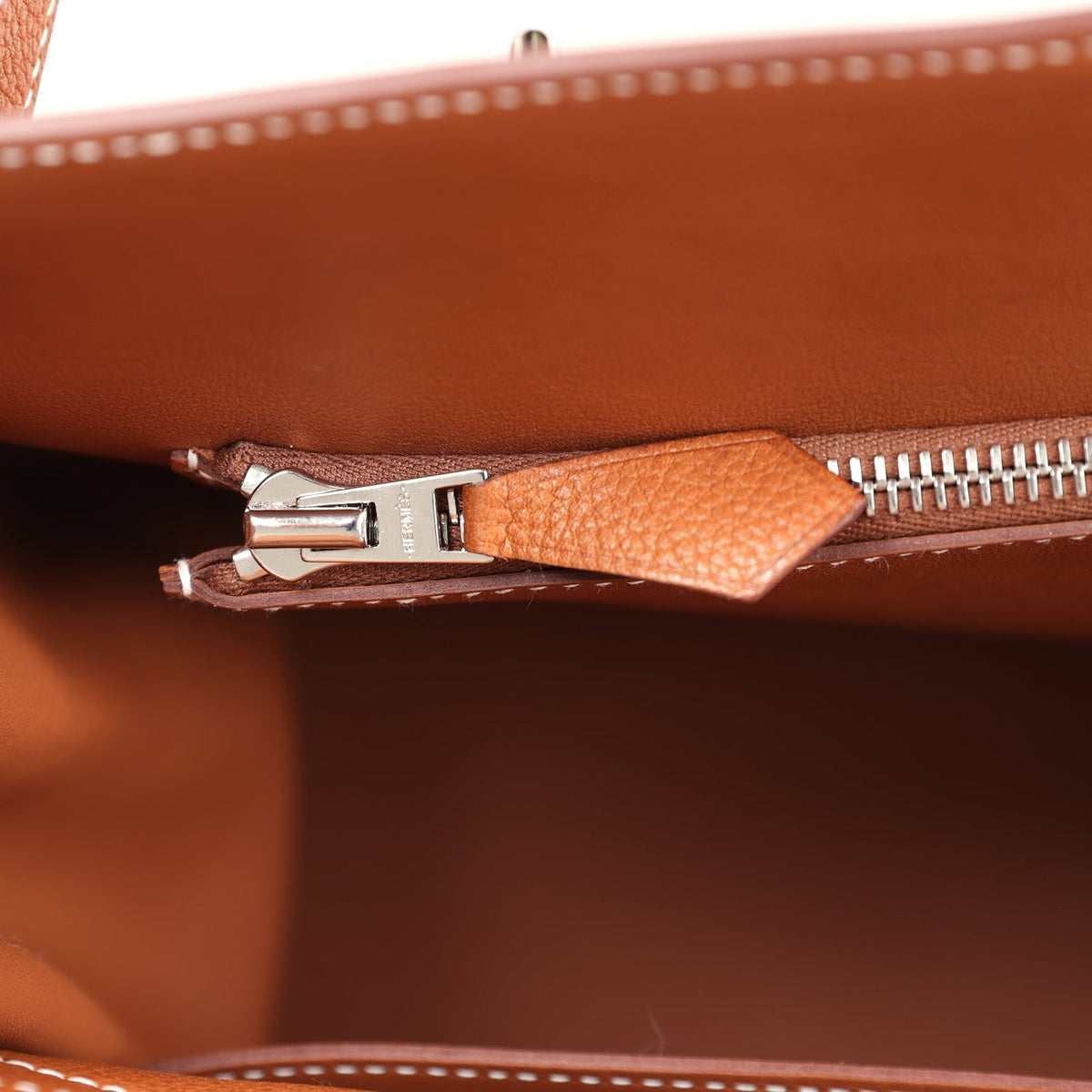 Hermès Kelly 42 Maxi Fauve Barenia Faubourg Palladium Hardware