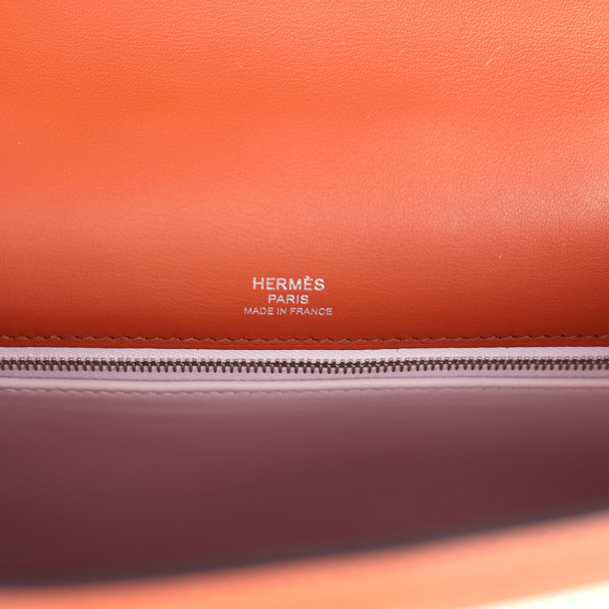 Hermès Kelly Sellier 28 Cuivre Swift and Ecru Toile H Palladium Hardware