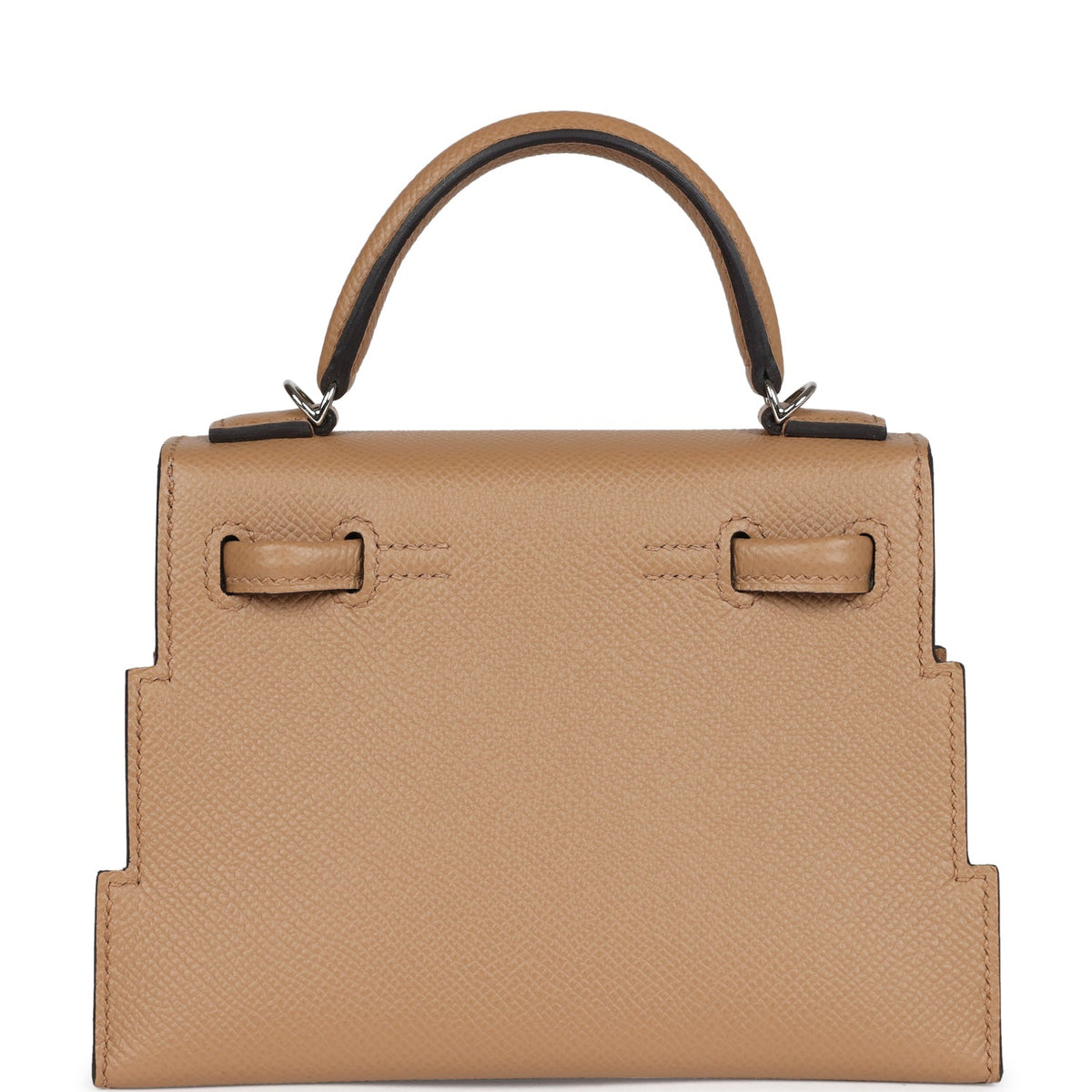 Hermès "Quelle Idolle" Picto Kelly Doll Chai/Mauve Sylvestre/Bleu Celeste/Terre Battue Epsom Palladium Hardware