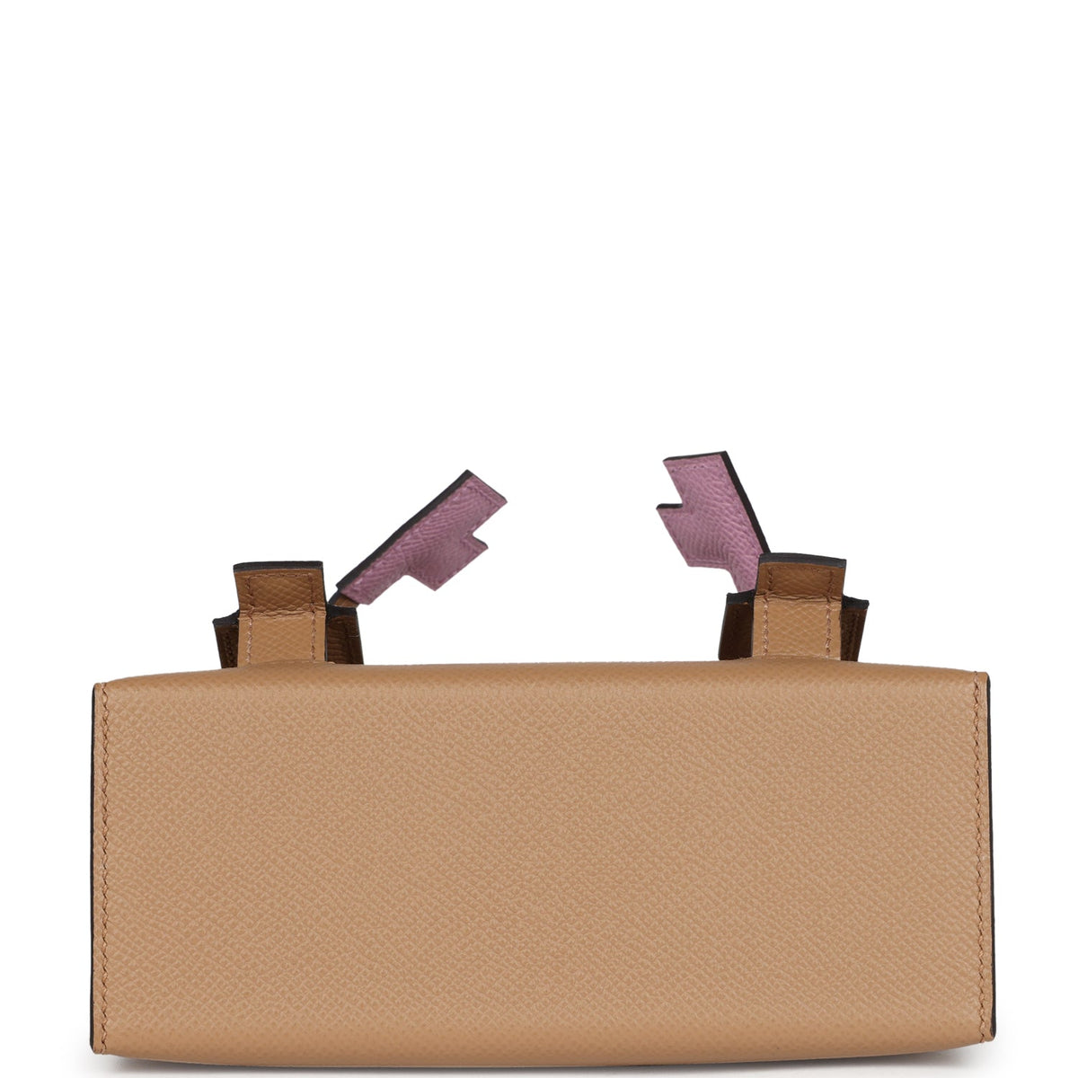 Hermès "Quelle Idolle" Picto Kelly Doll Chai/Mauve Sylvestre/Bleu Celeste/Terre Battue Epsom Palladium Hardware