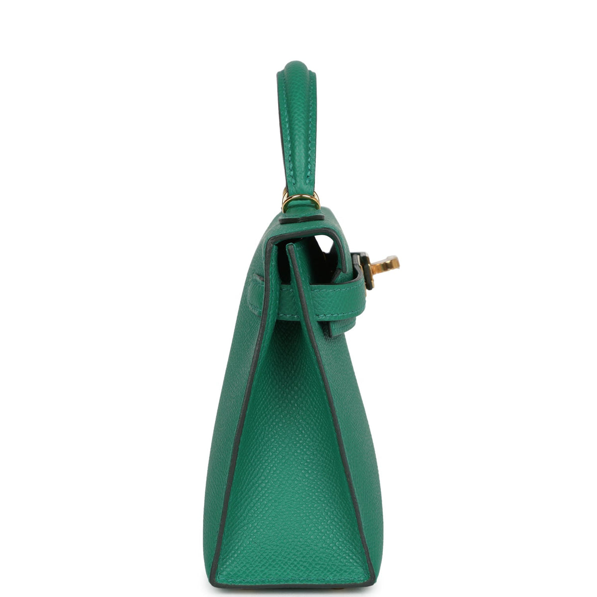 Hermès Kelly Sellier 20 Vert Vertigo Epsom Gold Hardware