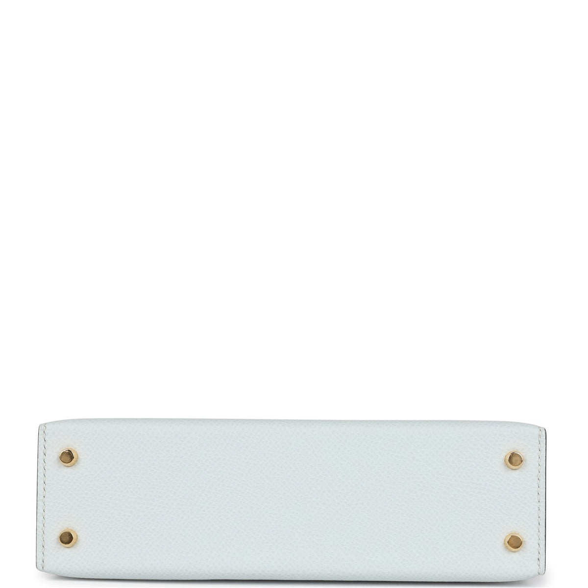 Hermès Kelly Sellier 20 Tri-color Gris Platine, Mauve Pale and Vert Moyen Epsom Gold Hardware